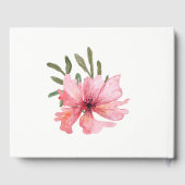 ピンクポピー結婚ズゲストブック ゲストブック (裏面)