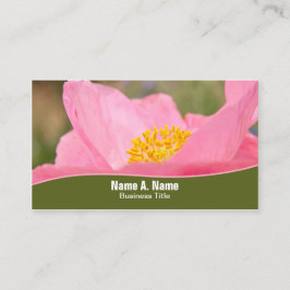 ピンクポピー閉じる 名刺