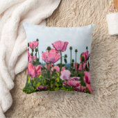 ピンクポピー クッション (ブランケット)