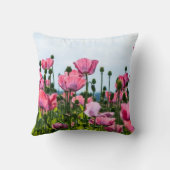 ピンクポピー クッション (裏面)