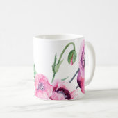 ピンクポピー コーヒーマグカップ (正面右)