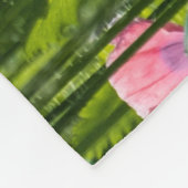 ピンクポピー フリースブランケット (角)