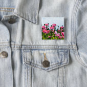 ピンクポピー 缶バッジ (インサイチュ)