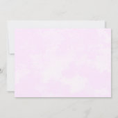 ピンクポプシクルアイスポップ・アートのクリームオンオーバーガール誕生日 招待状 (裏面)