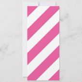 ピンクポプシクル招待状 招待状 (裏面)