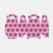 ピンクポープリントカスタム水彩カスタム文字 フェイバーボックス (折り畳みなし)