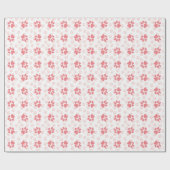 ピンクポープリントズすべての行事 ラッピングペーパー (フラット)