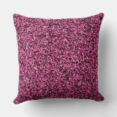 ピンクマイクロ迷彩柄装飾用クッション クッション (裏面)