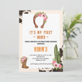 ピンクマイファーストロデオカウボーイ 招待状 (スタンド正面)