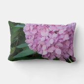 ピンクマウブアジサイ腰枕 ランバークッション (裏面)