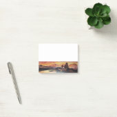 ピンクマウンテンズレイクアルパインサンセットランドスケープ ポストイット (オフィス)