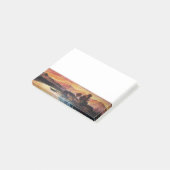 ピンクマウンテンズレイクアルパインサンセットランドスケープ ポストイット (アングル)