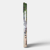 ピンクマウンテンズレイクアルパインサンセットランドスケープ Case-Mate iPhoneケース (裏面 / 左)