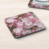 ピンクマウンテンローレルフローラ コースター (左側)