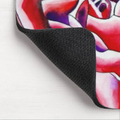 ピンクマクロバラ マウスパッド (コーナー)