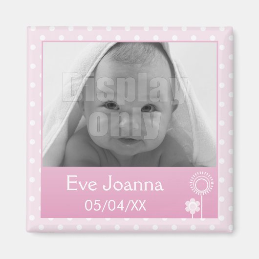 ピンクマグネット マグネット (正面)