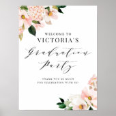 ピンクマグノリアとアジサイ卒業へようこそ ポスター (正面)