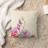 ピンクマグノリアスキャッタクッション クッション (ブランケット)