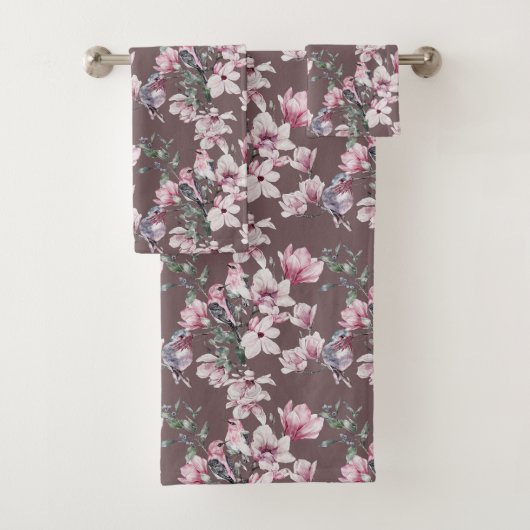 ピンクマグノリアス バスタオルセット (インサイチュ)