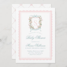 ピンクマグノリアモノグラムベビーイン開花