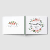 ピンクマグノリア結婚ズゲストブック ゲストブック (全面)