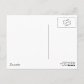 ピンクマグノリア花 ポストカード (裏面)