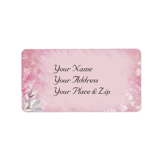 ピンクマグノリア ラベル (正面)