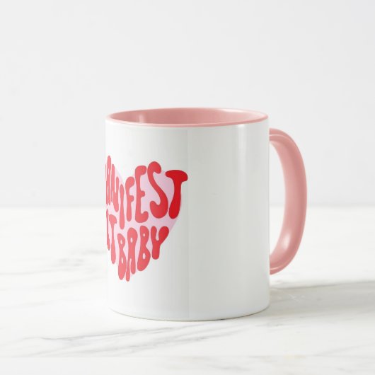 ピンクマグ マグカップ (正面右)