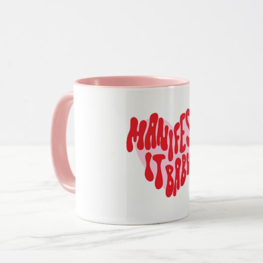 ピンクマグ マグカップ (正面左)