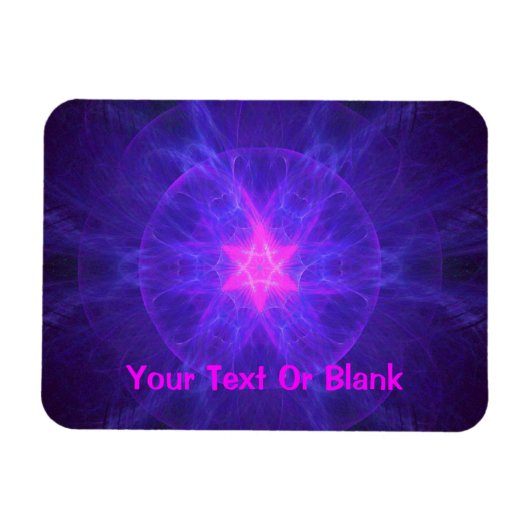 ピンクマゲンデヴィッド マグネット (横)