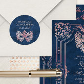 ピンクマスカレードマスクエレガントキンセアニェラ ラウンドシール