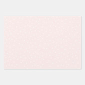 ピンクマスクリスマスラッピング紙 ラッピングペーパーシート (正面3)