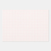 ピンクマスクリスマスラッピング紙 ラッピングペーパーシート (正面2)