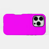 ピンクマゼンタ携帯ケース iPhoneケース (裏面横)