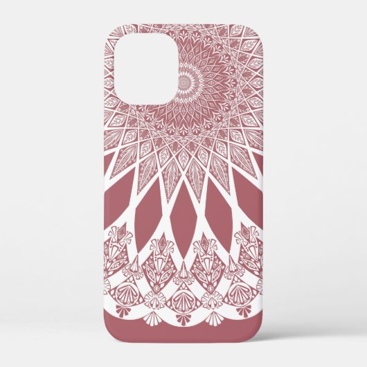 ピンクマダートリスティンズマンダラ Case-Mate iPhoneケース (裏面)