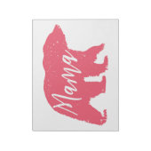 ピンクマママベア ノートパッド (回転)