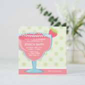 ピンクマルガリータカクテルパーティー 招待状 (スタンド正面)