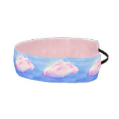 ピンクマルシャマロ雲ノンヘッドバスリップまたは滑ることンドング アスレチックヘッドバンド (右)