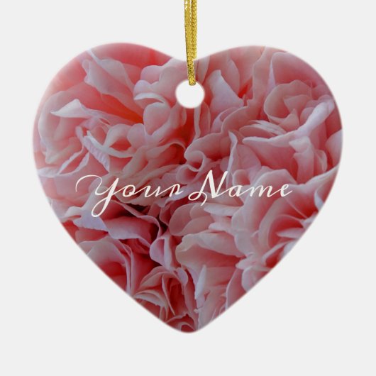 ピンクマローオーナメント セラミックオーナメント (正面)