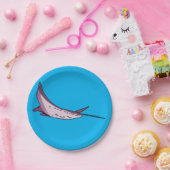 ピンクマンタレイ ペーパープレート (パーティー)