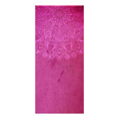 ピンクマンダラヨガラックカード ラックカード (裏面)