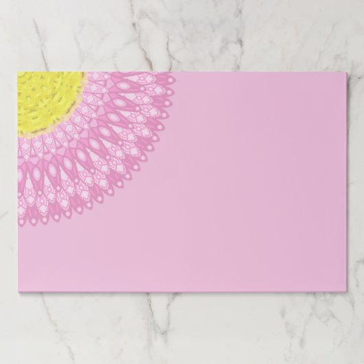 ピンクマンダラ ペーパーパッド (正面)