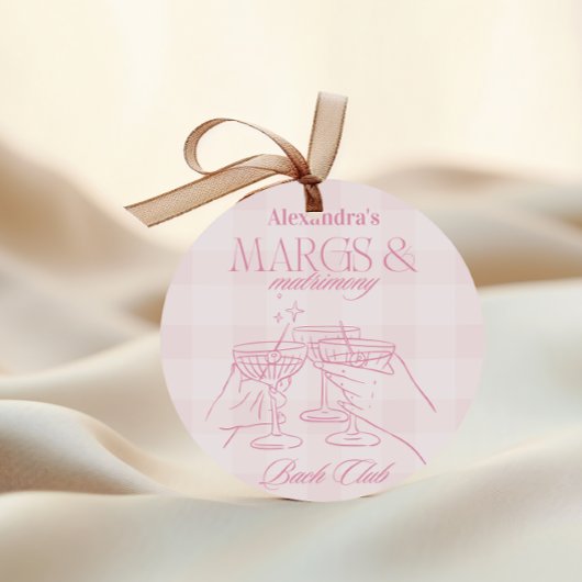 ピンクマーガアンドマトリクスバチェロレッテ ラウンドシール