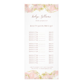 ピンクマーブリングデザイン価格リストラックカード ラックカード