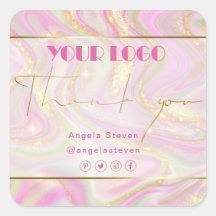 ピンクマーブルエレガントフローラシック金ゴールドグリッター