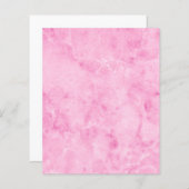 ピンクマーブルストーンスクラップブック紙 (正面/裏面)