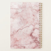 ピンクマーブルプランナー プランナー手帳 (裏面)