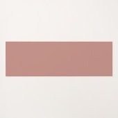 ピンクマーブルモノグラムアニーイニシャル&ネームカスタム  ヨガマット (裏面(横))