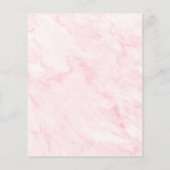 ピンクマーブル美しいサロン チラシ (裏面)