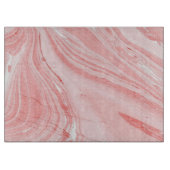 ピンクマーブル裁断ボード カッティングボード (正面)